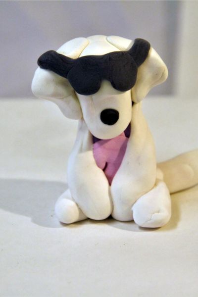 clay sculpture by art student