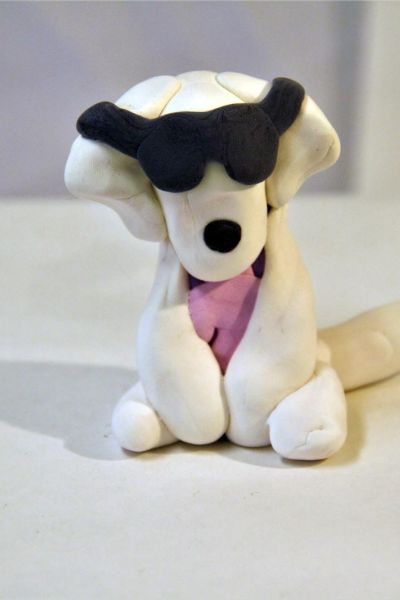 clay sculpture by art student
